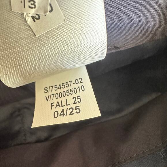 Banana Republic Mid Rise Straight Sloan Pant Navy Blue 8 754557 - Picture 8 of 11